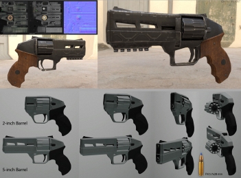 10 Shot 5.7 Revolver Design